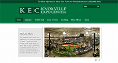 Desktop Screenshot of knoxvilleexpocenter.com